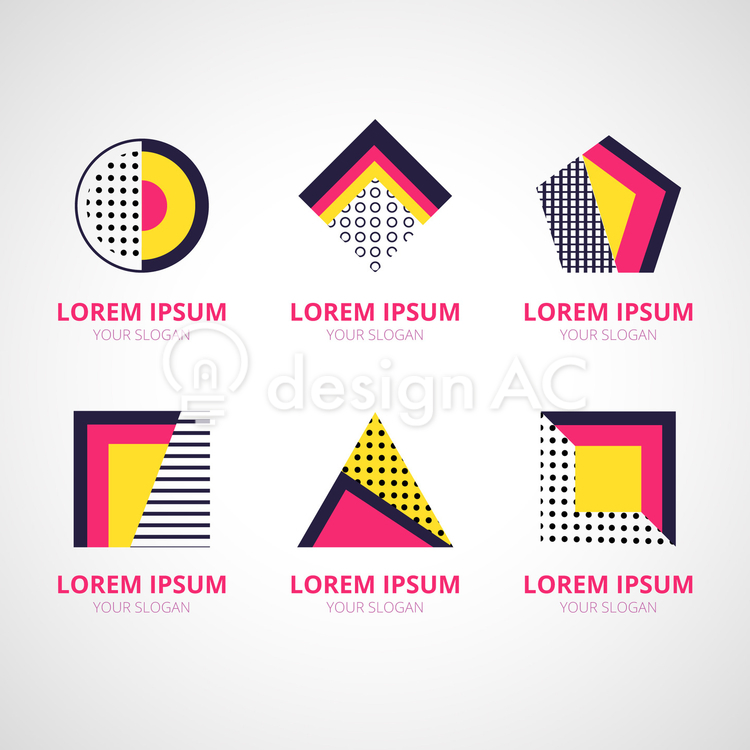 Slogan logo Vivid color 167 - Free Download - templateAC