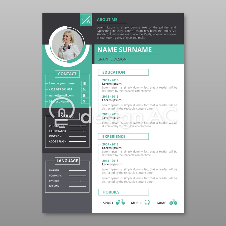 Resume template 1104 Free Download - 1b0188e2700aa52c13de5c7e190c06b4 0 W 