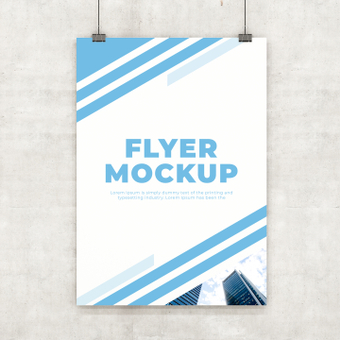 Mockup flyer Mockup flyer