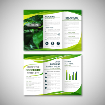 Business brochure, ZIP Business brochure, pamphlet, design, with photos, ZIP