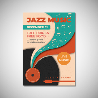 Poster jazz music Poster jazz music