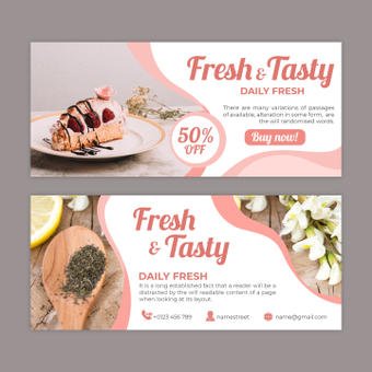 Shopping banner, pink, template, business, ZIP