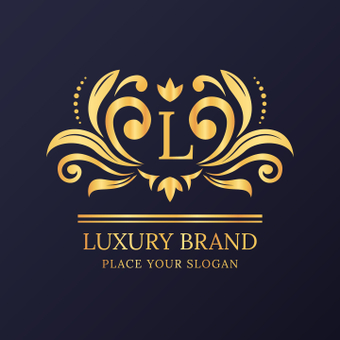 Logo, fashionable, gold, business, ZIP