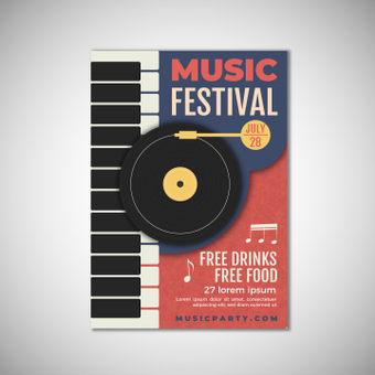 Poster music festival Poster music festival
