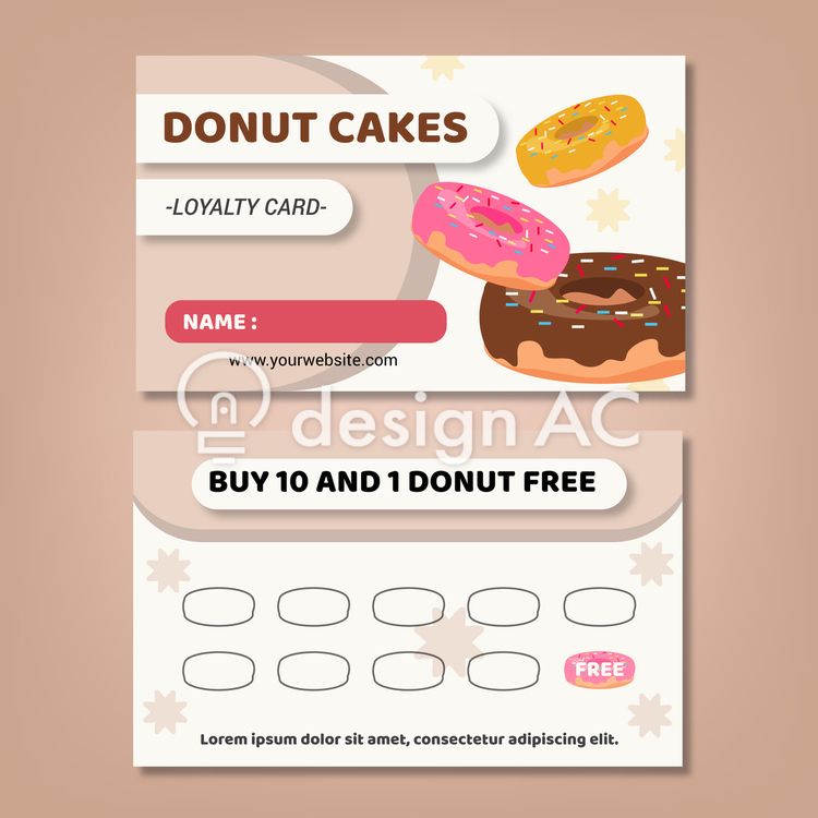 Royalty Card 941 - Free Download - templateAC
