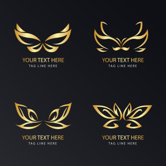 Logo mark design, gold, fashionable, logo, ZIP