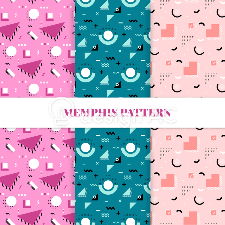 Memphis pattern 2242 - Free Download - templateAC