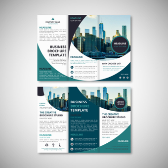 Business brochure, ZIP Business brochure, pamphlet, business, design, ZIP