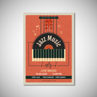 Poster jazz music Poster jazz music